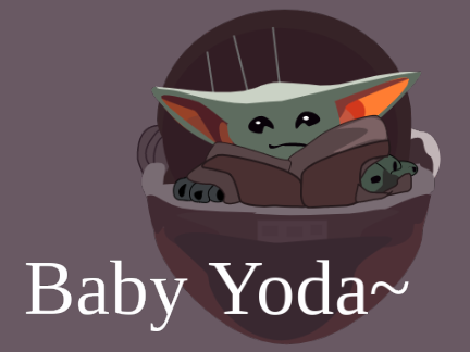 ☾ Baby Yoda ☽
