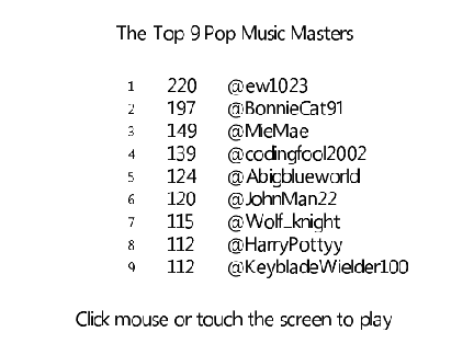 Pop Music Master !!! remix