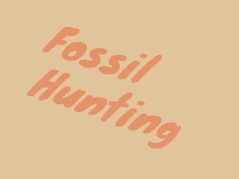 Fossil Hunting (for Prehistoric SDS)