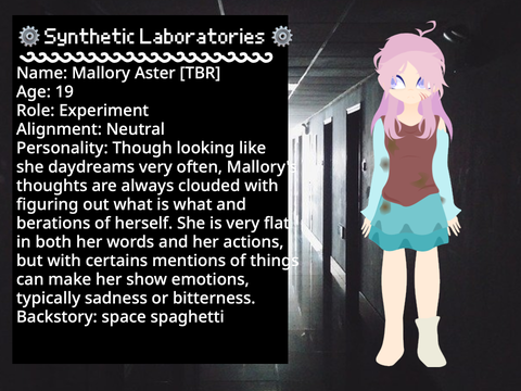 Mallory ⚙ Synthetic Laboratories ⚙ 