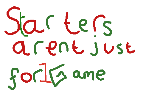 starters aren't just for Christmas
