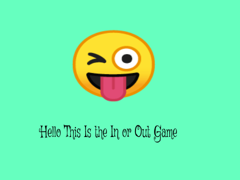 In and Out Game