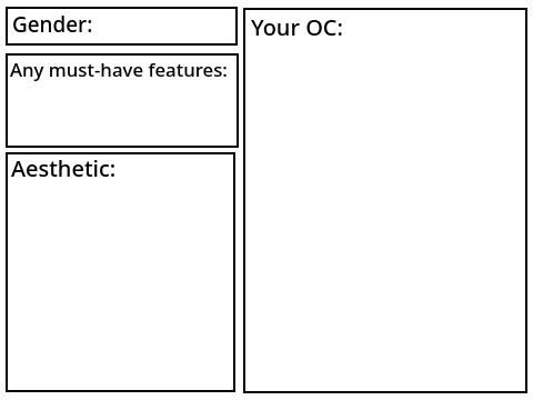 I'll Make You An OC! (CLOSED)