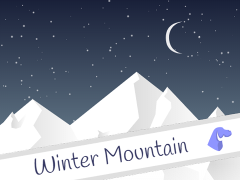 Winter Mountain || Art