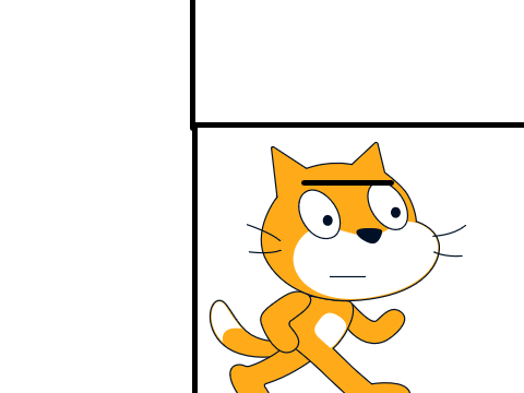 A day of scratch cats life