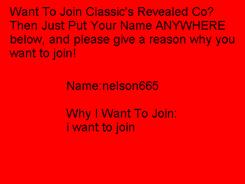 Want to join_