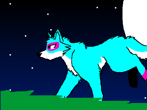 Wolf run cycle