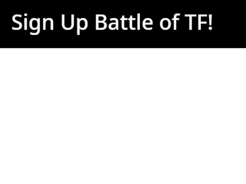 Petition to BFTF!