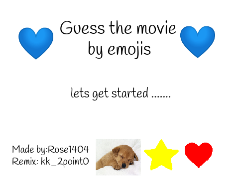Guess the movie by emojis~ 3 movies added!!!
