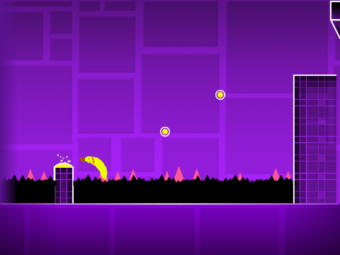 Geometry Dash World Toxic Factory banana style