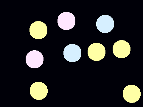 random blobs