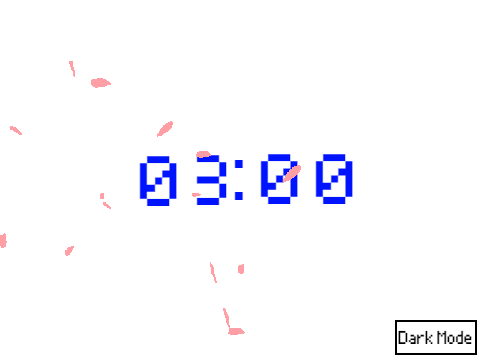 A clock cuz I was bored