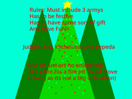 United armies christmas art contest