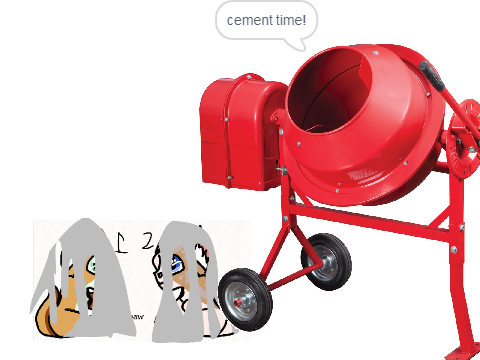add some more cement