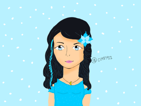 Me in Winter (art collab)