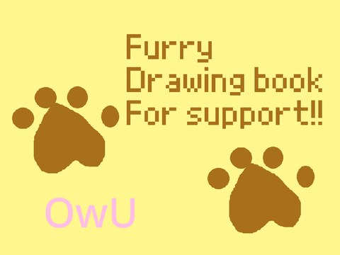 Furry Drawings Book For Support!