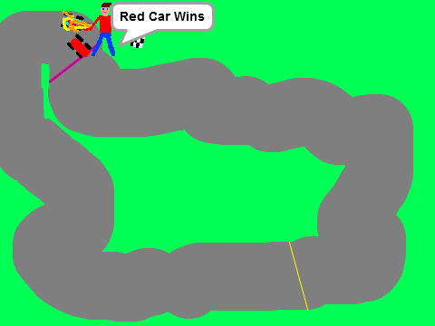 Race Car on Scratch