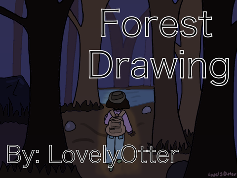 Forest drawing