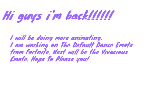 Im Baaaack