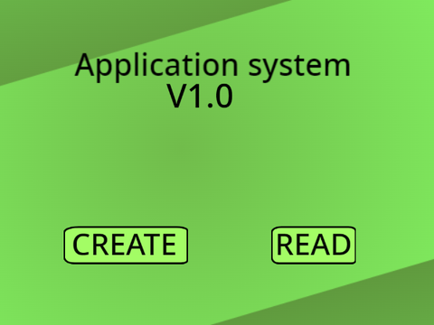 Application System V1.0