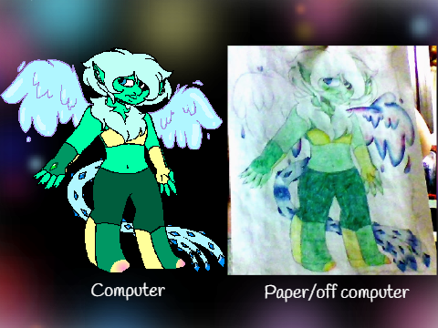Steven Universe ~ Green Jasper uncorrupted form