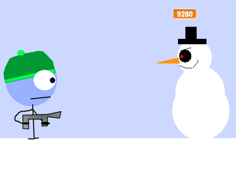 Adicione você destruindo o boneco de neve.exe