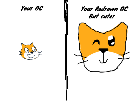 Draw your OC and I'll Redraw it!