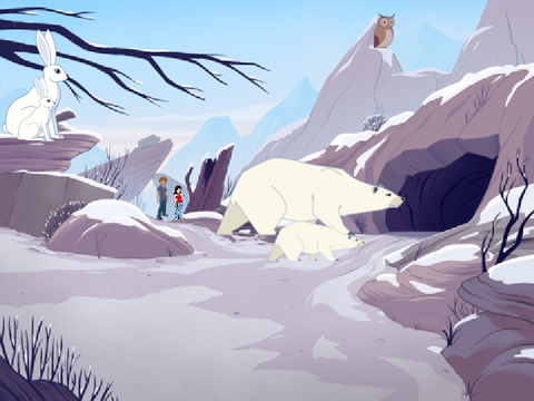 The mountains 