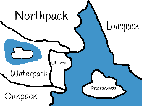 Wolves of the Woods Map