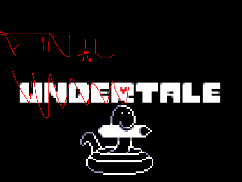 FINALTALE Concept #1: Penencil Battle Interpretation