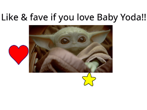 WE LOVE BABY YODA