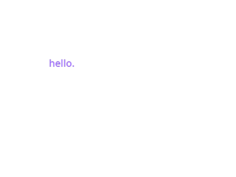 hello
