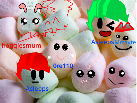 Add yourself as a marshmallow...  remix remix remix