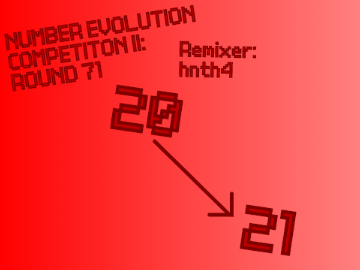 Number Evolution Competition II - Round 70 [ 14 --> 15 ] remix