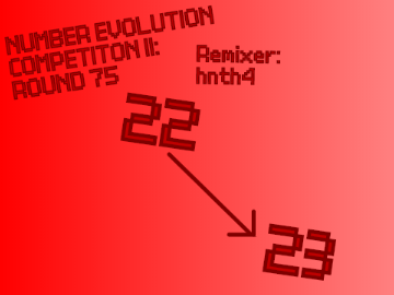Number Evolution Competition II - Round 74 [ 16 --> 17 ] remix