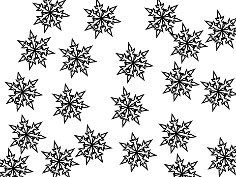 snow flakes