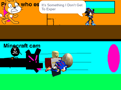 Add yourself escaping from minecraft! remix remix remix remix