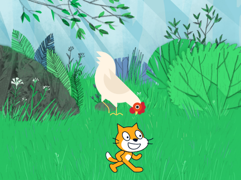 feeding the hen - interactive tutorial