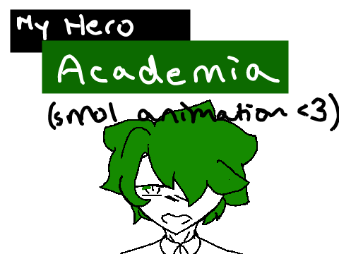 animation <My Hero Academia>