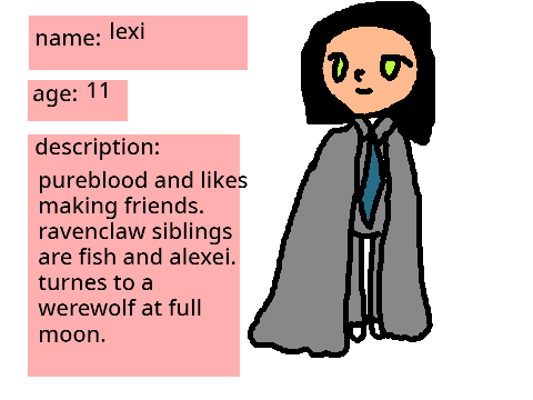 Hogwarts RP entry (Lexi)