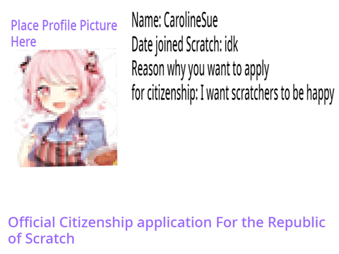 Republic Of Scratch Citizenship Sign up sheet remix