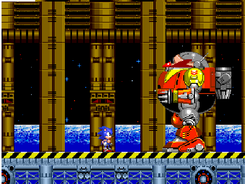 Sonic vs Metal Sonic Part 1