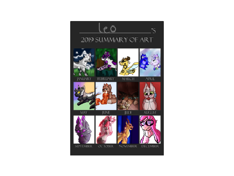 Leo's 2019 Summary of Art 