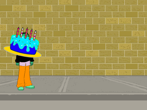 super swag cake (try not to laugh)