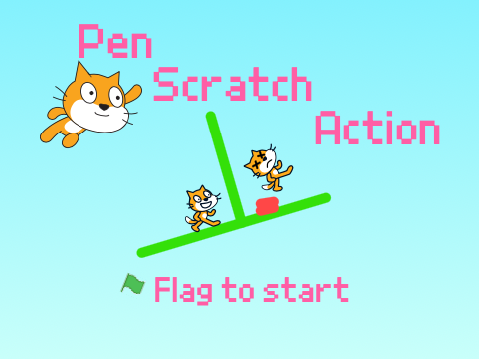 Pen Scratch Action