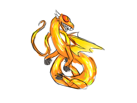 Teethwyrm Sketch