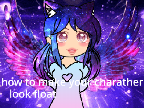 this how to make your character look float