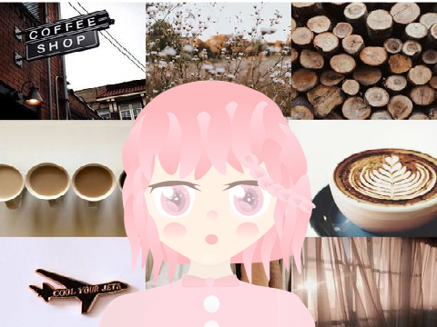 pink blush/lacking caffeine // entry
