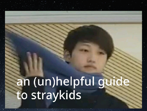an (un)helpful guide to straykids