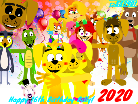 Happy 16th Birthday Billy! Happy New Year 2020 -cs888901